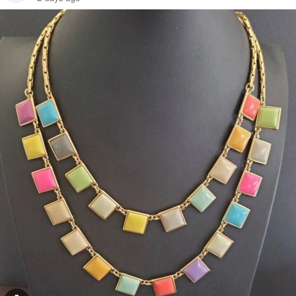 KATE SPADE NWT AUTHENTIC 12K GOLD-PLATED ENAMEL TUTTI-FRUTTI DESIGN NECKLACE - Picture 17 of 17